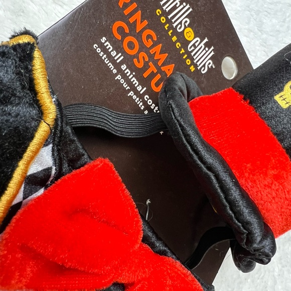 New Thrills & Chills Ringleader Halloween Costume for Small Animals and Pets - Picture 8 of 10